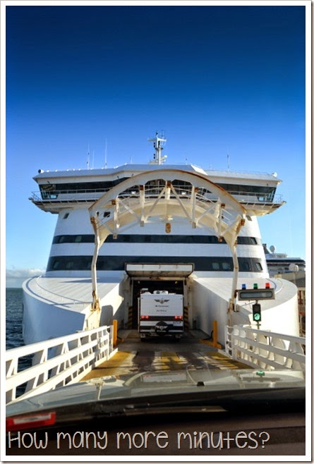 How Many More Minutes? ~ Off to Tassie on the Spirit of Tasmania!
