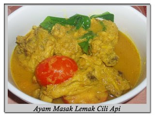 Warisan Bonda: Masak lemak cili api