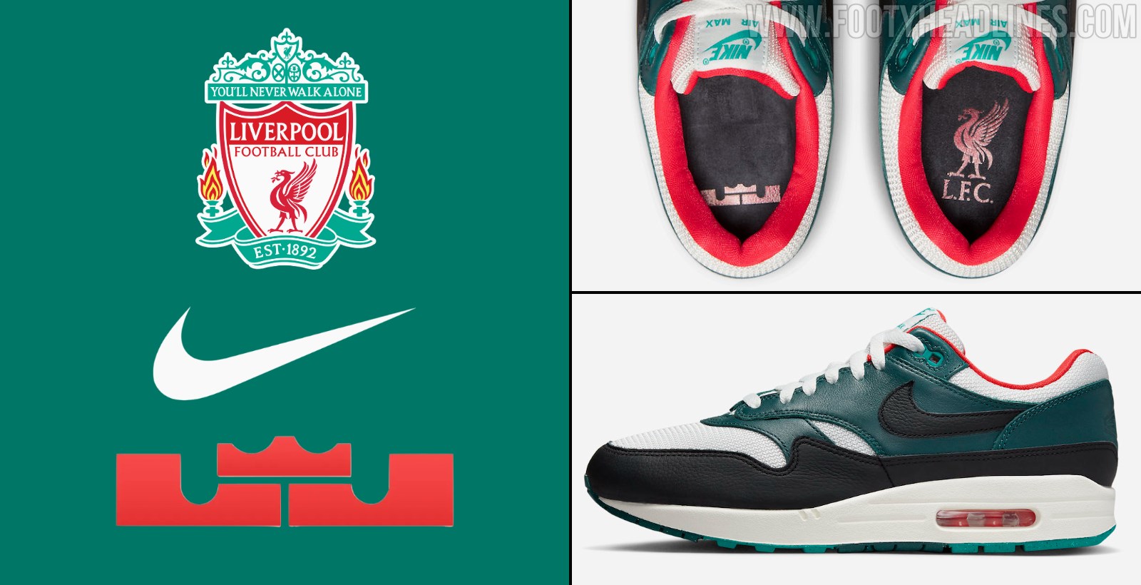 Nike To Release LeBron James x Liverpool Collection - Footy Headlines