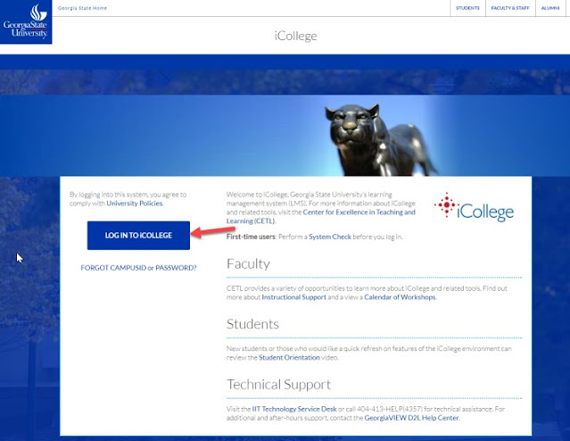 Helpful Guide to iCollege: Georgia State University LMS 2023