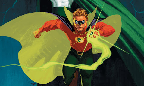Alan Scott The Green Lantern #3 cover by David Talaski