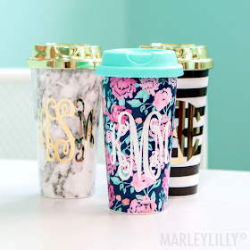 Monogram Cups