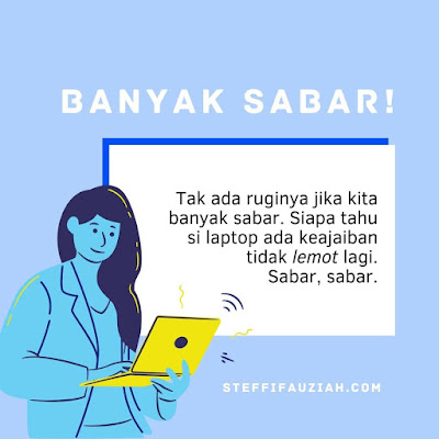 Punya Laptop Lemot