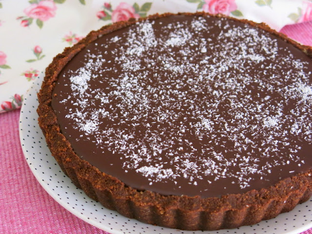 TARTALETA DE CHOCOLATE Y COCO