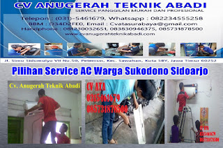 Pilihan Service AC Warga Sukodono Sidoarjo 