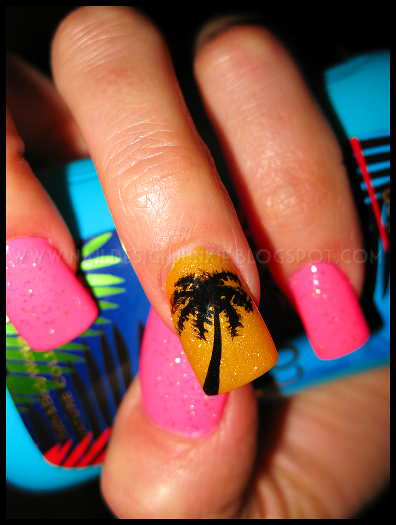 Nail Junkie: Ready For The Beach Nail Design!