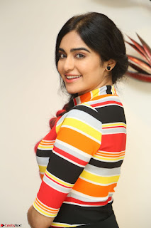 Adha Sharma in a Cute Colorful Jumpsuit Styled By Manasi Aggarwal Promoting movie Commando 2 (83).JPG