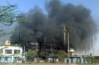 Fire Broke Out in Hyderabad Chemical Factory