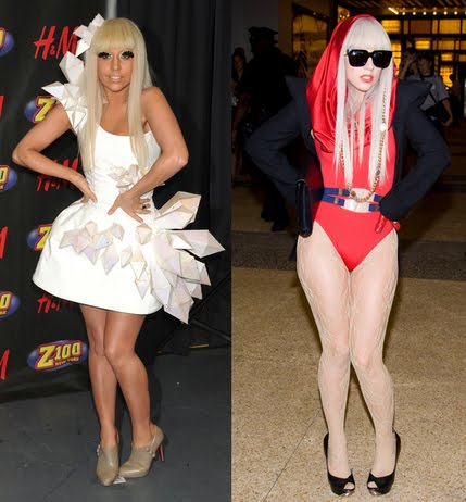 lady gaga the fame red.