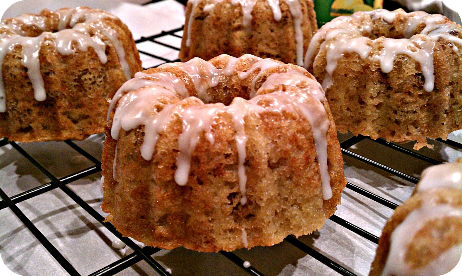 Life's Simple Measures: Double-Apple Mini Bundt Cakes