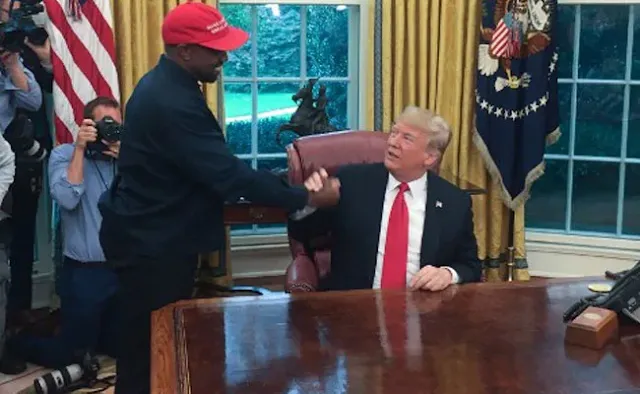 Kanye West left the normally loquacious president nearly speechless.