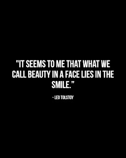 Quotes on smile,leo tolstoy quotes