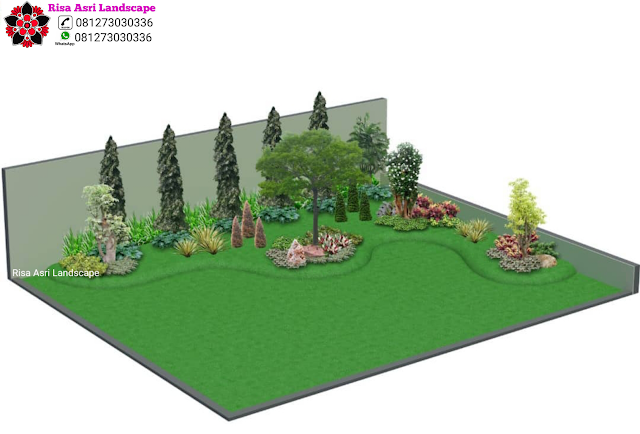 Risa Asri Landscape - Galeri Desain 3D