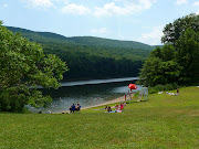 Here's another view down from the beachIt was a beautiful day today. (beach)