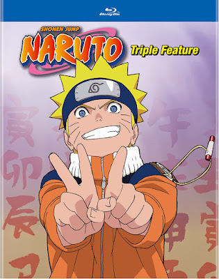 Naruto Triple Feature Bluray