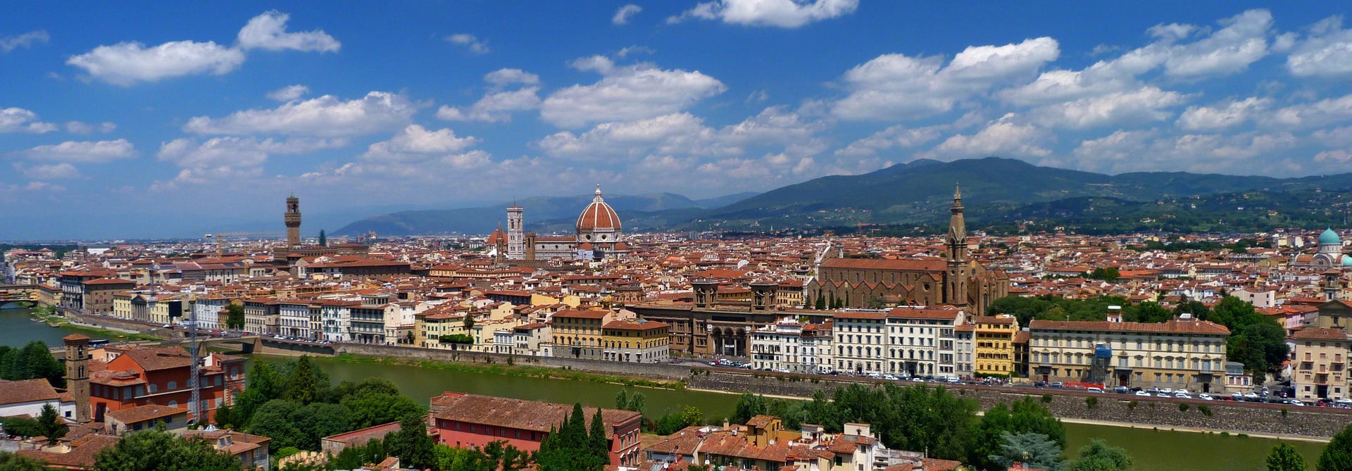 Panoramic view of Florence