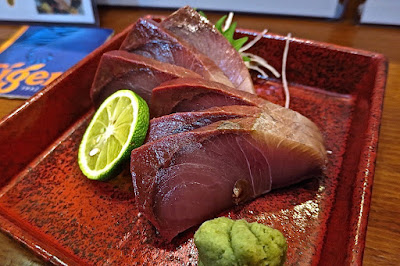 Keria Japanese Restaurant, buri sashimi