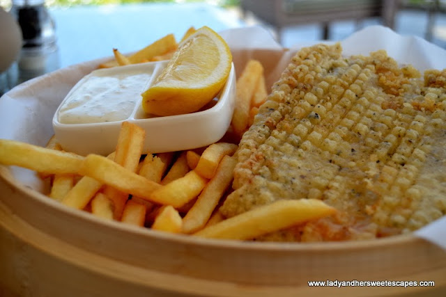 Sharkeys' fish and chips