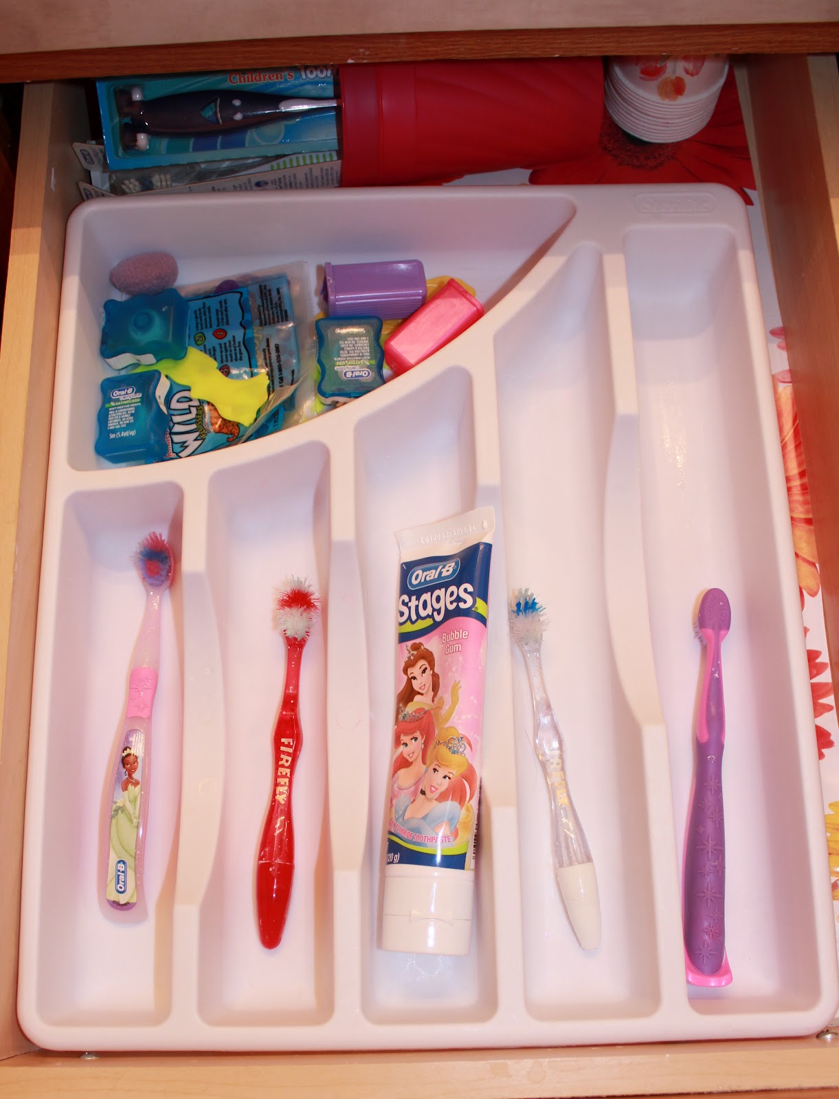 Achieving Creative Order: Little Girls' Bathroom Organization