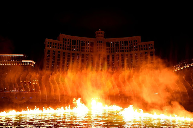 Game of Thrones Production on The Fountains of Bellagio