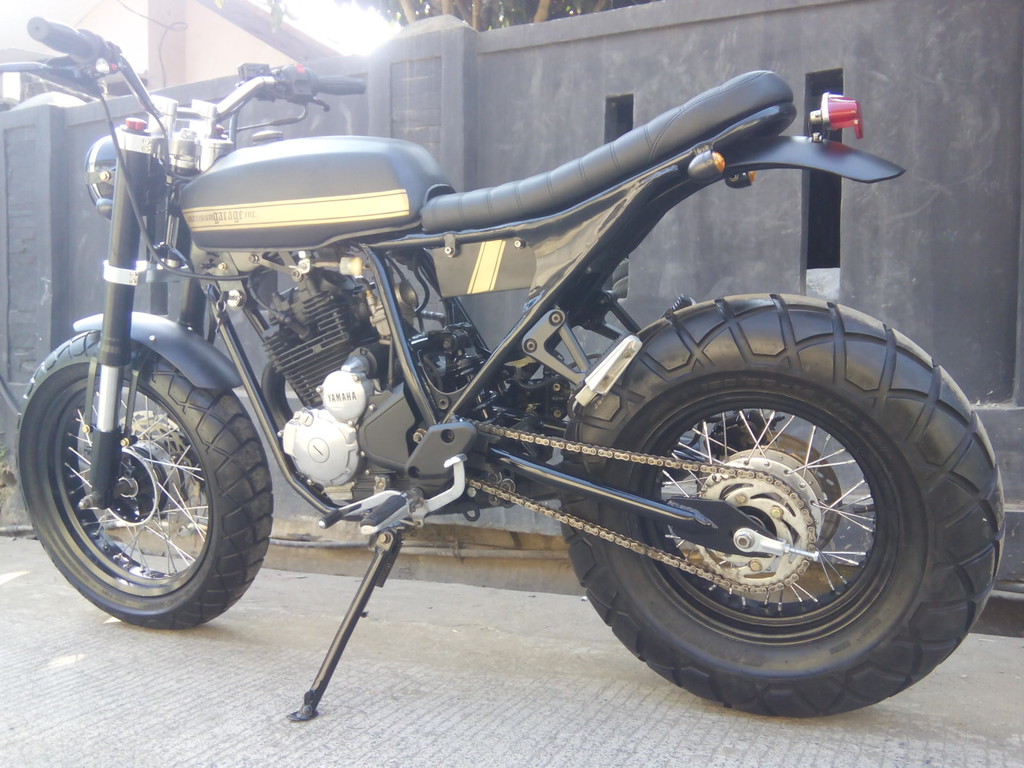 Dijual Yamaha Scorpio  Modif Street Scrambler BANDUNG  