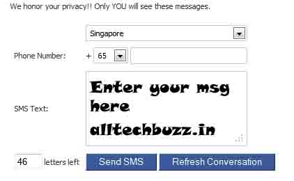 Send+sms+from+facebook