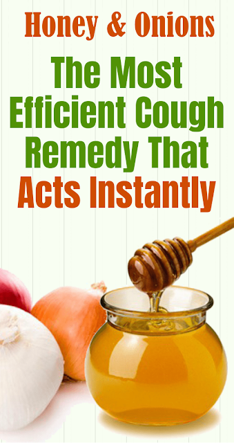 Honey & Onions – The Most Efficient Cough Remedy That Acts Instantly