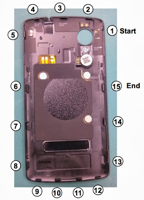 Configure leak LG Nexus 5 - LG  DE21