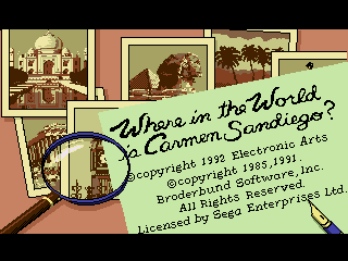 Review- Where in the world is Carmen Sandiego (GEN)