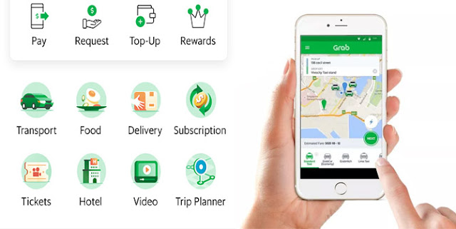 Cara Terbaru Pesan Grab dengan Mudah Grabbike, Grabcar, GrabFood, Grab Taxi, Grab Fresh dan Grab Express