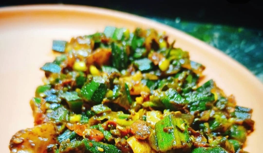 Aloo bhindi sabji 