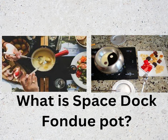 Space dock fondue pot
