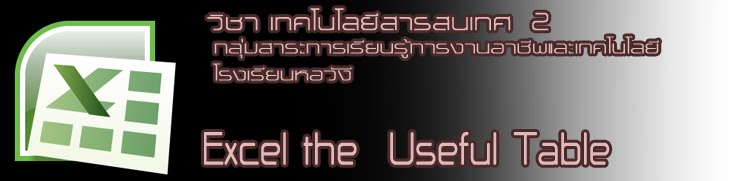 Excel The Useful Table