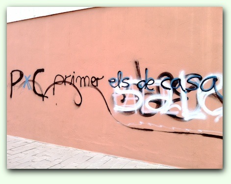 Pintada xenòfoba