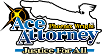 Phoenix Wright: Ace Attorney - Justice for All - Logo English