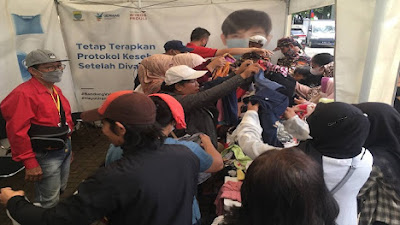 Great Bandung Diserbu Warga,Tukarkan Sampah Jadi Kupon Belanja