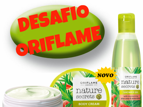 Vencedora do Desafio Oriflame | Conjunto Aloé Vera Hidratante e Melancia Nature Secrets