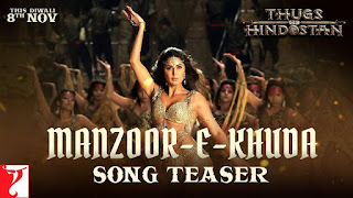 Manzoor-e-Khuda Lyrics | Thugs of Hindostan | Shreya Ghosal | Sukhwinder Singh