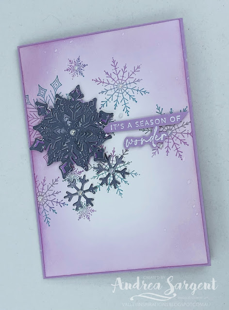 Flurry of joyful snowflakes are a brilliant way to send Christmas wishes.