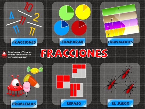 http://www.vedoque.com/juegos/juego.php?j=matematicas-04-fracciones&l=es