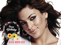 eva mendes birthday wishes wallpapers whatsapp status video 2019, put this beautiful face photo of eva mendes on your pc or laptop backgrounds for upcoming birthday.