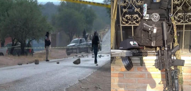 Fotografías: Así fue el enfrentamiento, saldo y evidencias del enfrentamiento entre Cártel de Sinaloa vs el CJNG los que perdieron cerca de 30 hombres