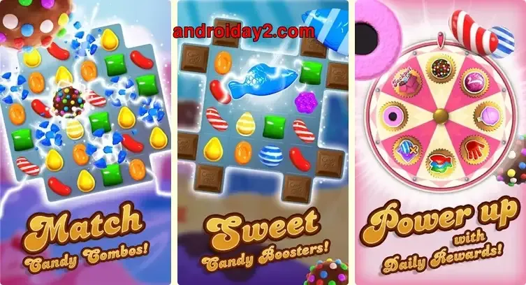 تحميل لعبة كاندي كراش ساجا candy crush saga مهكرة للاندرويد