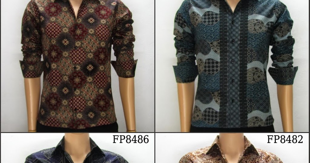 Foto gambar model baju batik pria danar hadi paling trend 