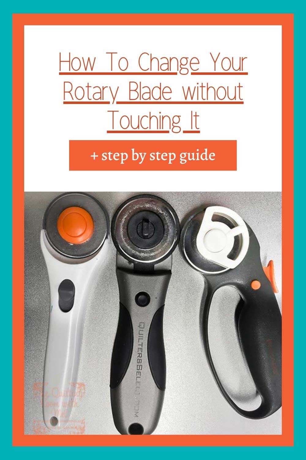 Learn how to change your rotary cutter blade without ever having to touch it- keeping your fingers safe in the process! Plus, find out where to buy quality rotary blades and what to do with them once you've changed them.