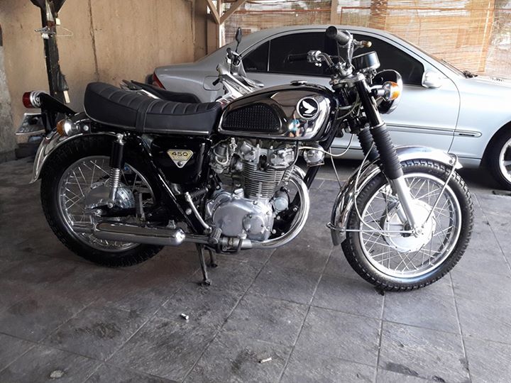  MOGE KLASIK Honda CB450 K1 Tahun 1968 JAKARTA LAPAK 