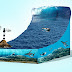 3d Sea wave Photoshop 3d Effect