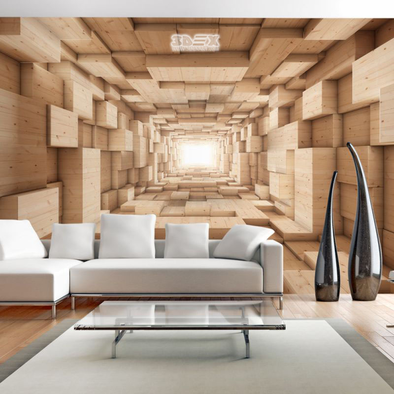 15 Best 3D effect wallpaper designs visually enlarge room space