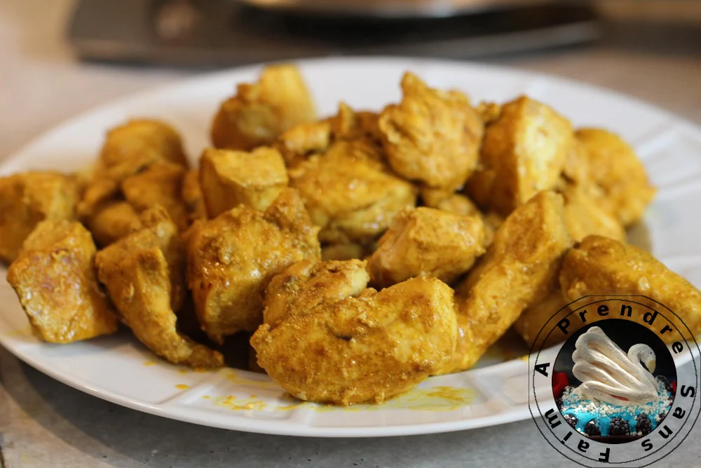 Tajine marocaine de poulet (pas à pas en photos)