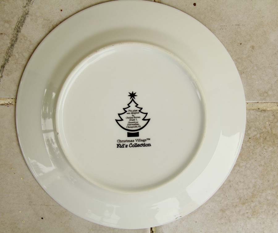 Toko Memorabilia piring keramik bergambar rusa